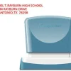 SELLO X'STAMPER QUIX PERSONALIZABLE COLOR ROJO MEDIDAS 14X60 MM Q-14