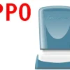 SELLO X'STAMPER QUIX PERSONALIZABLE COLOR ROJO MEDIDAS 11X25 MM Q-04