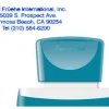 SELLO X'STAMPER QUIX PERSONALIZABLE COLOR AZUL MEDIDAS 28X78 MM Q-24