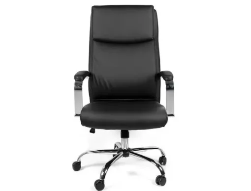 SILLA DIRECCION Q-CONNECT LEO RESPALDO ALTO REGULABLE EN ALTURA 1170 + 80 MM ALTO ANCHO 650 MM PROFUNDIDAD 700