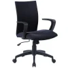 SILLA GIRATORIA Q-CONNECT BASE NYLON REGULABLE EN ALTURA 895+110MM ALTO 580MM ANCHO 550MM PROFUNDIDAD NEGRO