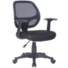 SILLA GIRATORIA Q-CONNECT RESPALDO MEDIO REGULABLE EN ALTURA 870+120MM ALTO 550MM ANCHO 590MM PROFUNDIDAD