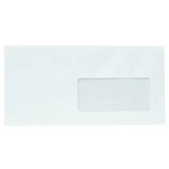 SOBRE MK 110X220 DL SIL.VD.BLANCO