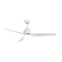 SPC CONFORTO DC MAX 2 VENTILADOR DE TECHO INTELIGENTE CON LUZ - MOTOR DC DE 43W - 6 VELOCIDADES, 4 MODOS DE USO - LUZ LED CON 3 TONOS DE TEMPERATURA DE LUZ