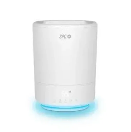 SPC EVADNE HUMIDIFICADOR ULTRASONICO E INTELIGENTE 4.5L - TEMPORIZADOR HASTA 12H - MODO AUTOMATICO, MANUAL Y NOCHE - COLOR BLANCO
