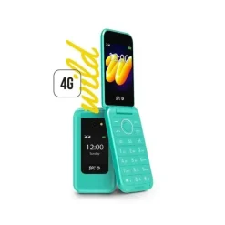 SPC WILD TELEFONO MOVIL 4G CON PANTALLAS PRINCIPAL 2.8 EXTERIOR 1.77 Y TAPA - CAMARA, RADIO FM, LINTERNA - MANOS LIBRES - COLOR VERDE