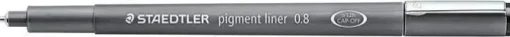 STAEDTLER PIGMENT LINER 308 ROTULADOR CALIBRADO - TRAZO 0.8MM - SECADO RAPIDO - COLOR NEGRO