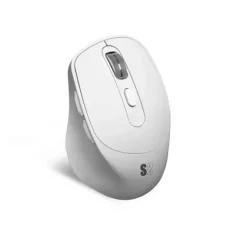SUBBLIM CONFORT ERGO DUAL RATON INALAMBRICO BLUETOOTH, USB 2.4GHZ 2400DPI - 5 BOTONES - USO DIESTRO - COLOR BLANCO