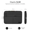SUBBLIM FUNDA AIR PADDING 360 - 380X275X30 MM - PROTECCIÓN 360º CON AIR PADDING - MÚLTIPLES BOLSILLOS - RESISTENTE Y DURADERA - COLOR GRIS