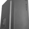 TACENS ALUX CAJA SEMITORRE ATX, MICRO ATX, MINI-ITX - TAMAÑO HDD 2.5, 3.5 - USB-A 3.1, USB-A 2.0 Y AUDIO - 1 VENTILADOR 120MM INCLUIDO