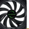 TACENS ANIMA AF8 VENTILADOR 80MM - CARCASA Y ASPAS NEGRAS - VELOCIDAD MAX. 1800RPM