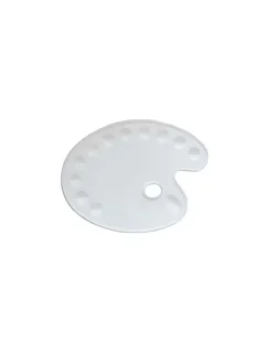 TALENS PALETA OVALADA DE PLASTICO 12 HUECOS TALENS (36X27 CM)