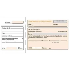 TALONARIO PLUS COMUNIDAD 3/Fº AP.MATR