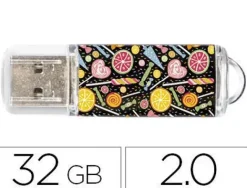 TECHONETECH CANDY POP MEMORIA USB 2.0 32GB (PENDRIVE)