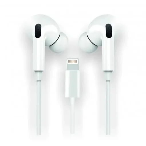 TECHONETECH EAR TECH HOP AURICULARES INTRAURALES INNER LIGHTNING - MICROFONO INTEGRADO - ASISTENTE VOZ - CABLE DE 1.20M