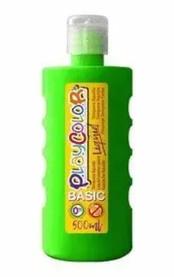 TEMPERA PLAYCOLOR LIQUID BASIC 500 ML VERDE OSCURO