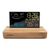THOMSON CT610 ESTACION METEOROLOGICA - RELOJ DESPERTADOR - COLOR MADERA/NEGRO
