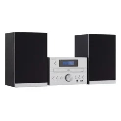 THOMSON MIC122BT MICRO CADENA BLUETOOTH - REPRODUCTOR DE CD Y RADIO FM - POTENCIA MUSICAL 50W - TECNOLOGIA BASS BOOST - MANDO A DISTANCIA - COLOR PLATA