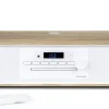 THOMSON MIC300IBT MICRO CADENA 60W BLUETOOTH 5.0 - REPRODUCTOR DE CD, RADIO FM, REPRODUCTOR USB (MP3) - FUNCION DE CARGA INALMBRICA - MANDO A DISTANCIA - COLOR MADERA/BLANCO
