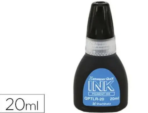 TINTA X'STAMPER QUIX PARA SELLOS NEGRA BOTE DE 20 ML