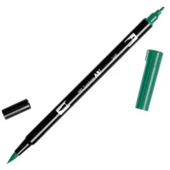 TOMBOW ABT ROTULADOR 346 DOBLE PUNTA PINCEL Y PUNTA FINA 0,8MM COLOR 346 VEDE MAR SEA GREEN