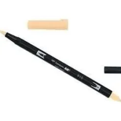 TOMBOW ABT ROTULADOR 910 DOBLE PUNTA PINCEL Y PUNTA FINA 0,8MM COLOR 910 MARRON OPALO