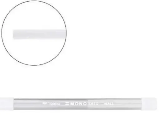 TOMBOW RECAMBIO GOMA DE BORRAR PUNTA RECTANGULAR MONO ZERO
