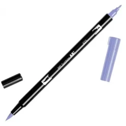 TOMBOW ROTULADOR 623 DOBLE PUNTA PINCEL Y PUNTA FINA 0,8MM COLOR 528 MORADO LILA SAVIA PURPURA
