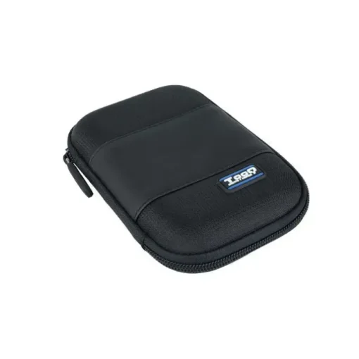 TOOQ ESTUCHE PARA CARCASA EXTERNA 2.5 - CORREA INTERIOR DE FIJACION - CIERRE DE CREMALLERA - COLOR NEGRO