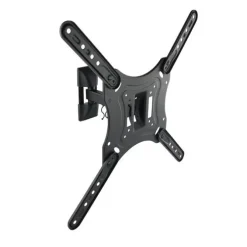 TOOQ SOPORTE DE PARED CON BRAZO PARA TV DE 23-55 - GIRATORIO E INCLINABLE - GESTION DE CABLES - PESO MAX 30KG - VESA 400X400MM - COLOR NEGRO