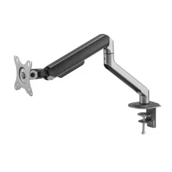 TOOQ SOPORTE MESA PANTALLAS GIRATORIO INCLINACION 1 BRAZO 17-32 - COLOR GRIS