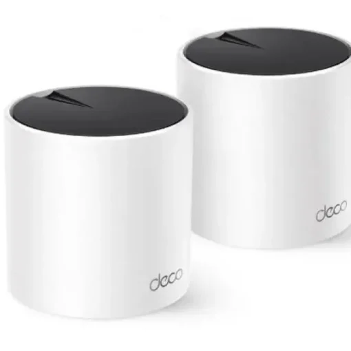TP-LINK DECO X55 SISTEMA WIFI 6 MESH DOBLE BANDA AX3000 - 2 UNIDADES DECO - 3 PUERTOS ETHERNET LAN (RJ-45) - TECNOLOGIA MU-MIMO