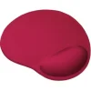 TRUST BIGFOOT ALFOMBRILLA RATON ERGONOMICA - REPOSAMUÑECAS DE GEL - 23.6 X 20.5 CM - COLOR ROJO