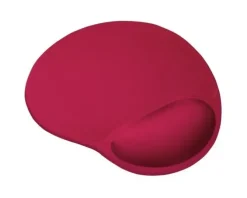TRUST BIGFOOT ALFOMBRILLA RATON ERGONOMICA - REPOSAMUÑECAS DE GEL - 23.6 X 20.5 CM - COLOR ROJO