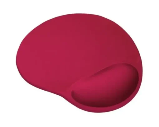 TRUST BIGFOOT ALFOMBRILLA RATON ERGONOMICA - REPOSAMUÑECAS DE GEL - 23.6 X 20.5 CM - COLOR ROJO
