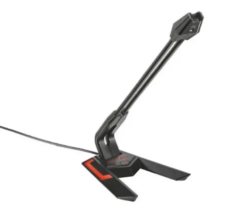 TRUST GAMING GXT 210 SCORP MICROFONO USB - BRAZO FLEXIBLE Y AJUSTABLE - BOTON MUTE - ILUMINACION LED - CABLE DE 1.50M - COLOR NEGRO