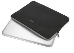 TRUST PRIMO FUNDA PARA PORTATIL HASTA 11.6 - COMPARTIMENTO ACOLCHADO - SUAVE Y LIGERA - NEOPRENO VISCOELASTICO - COLOR NEGRO