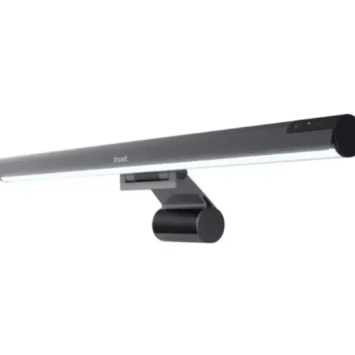 TRUST SHYNE LAMPARA PARA MONITOR - LUZ CALIDA, TENUE O BLANCA Y BRILLANTE - AJUSTE DE BRILLO - CARCASA DE ALUMINIO
