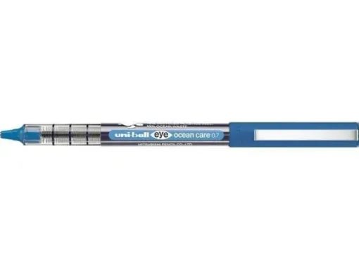 UNIBALL BOLIGRAFO OCEAN CARE AZUL UB-157 RCP AZUL RECICLADO 0,3MM LINEA BOLA 0,5MM