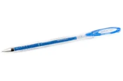 UNI-BALL SIGNO SPARKLING BOLIGRAFO DE GEL - PUNTA DE ACERO INOXIDABLE 1 MM. - TRAZO 0.65 MM. APROX. - TINTA GEL - COLOR AZUL EFECTO PURPURINA - CAJA DE 12 UD