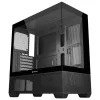 UNYKACH REVELAT BLACK CAJA ATX, MICRO ATX, ITX - FRONTAL Y LATERAL DE VIDRIO TEMPLADO - 3.5, 2.5 - USB-A 3.0, USB-C Y AUDIO HD - SOPORTA REFRIGERACION LIQUIDA