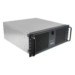 UNYKACH UK4339V CAJA RACK 4U 19 - TAMAÑOS DE DISCO SOPORTADOS 3.5, 2.5 - FILTRO ANTIPOLVO - USB-A 3.0, USB-C - 2 VENTILADORES INCLUIDOS - COLOR NEGRO