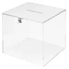 URNA ELECTORAL ARCHIVO 2000 CUADRADA CON LLAVE METACRILATO 3 MM 300X300X300 MM