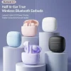 VENTION AURICULARES BLUETOOTH 5.3 CON ESTUCHE DE CARGA - 6H AUTONOMIA - ELF E03 - COLOR ROSA