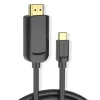 VENTION CABLE CONVERSOR USB-C MACHO A HDMI MACHO 4K 1.4 - 1.5M - COLOR NEGRO