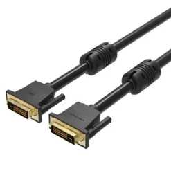VENTION CABLE DVI-D MACHO A DVI-D MACHO - 1M - COLOR NEGRO