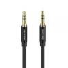 VENTION CABLE ESTEREO JACK 3.5 MACHO A JACK 3.5 MACHO - 1M - COLOR NEGRO