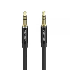 VENTION CABLE ESTEREO JACK 3.5 MACHO A JACK 3.5 MACHO - 1.5M - COLOR NEGRO