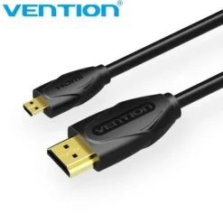 VENTION CABLE HDMI 1.4 MACHO A MICRO HDMI MACHO - 1M - COLOR NEGRO