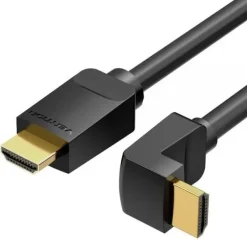 VENTION CABLE HDMI MACHO A HDMI MACHO 4K 2.0 ACODADO 90º - 2M - COLOR NEGRO